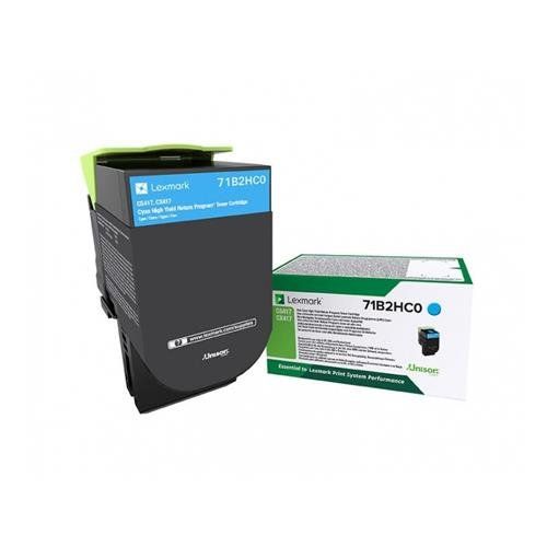 Lexmark 71B2HC0 toner cartridge 1 pc(s) Original Cyan - Image 1