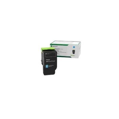 Lexmark 78C20C0 Toner-kit cyan return program. 1.4K pages for Lexmark