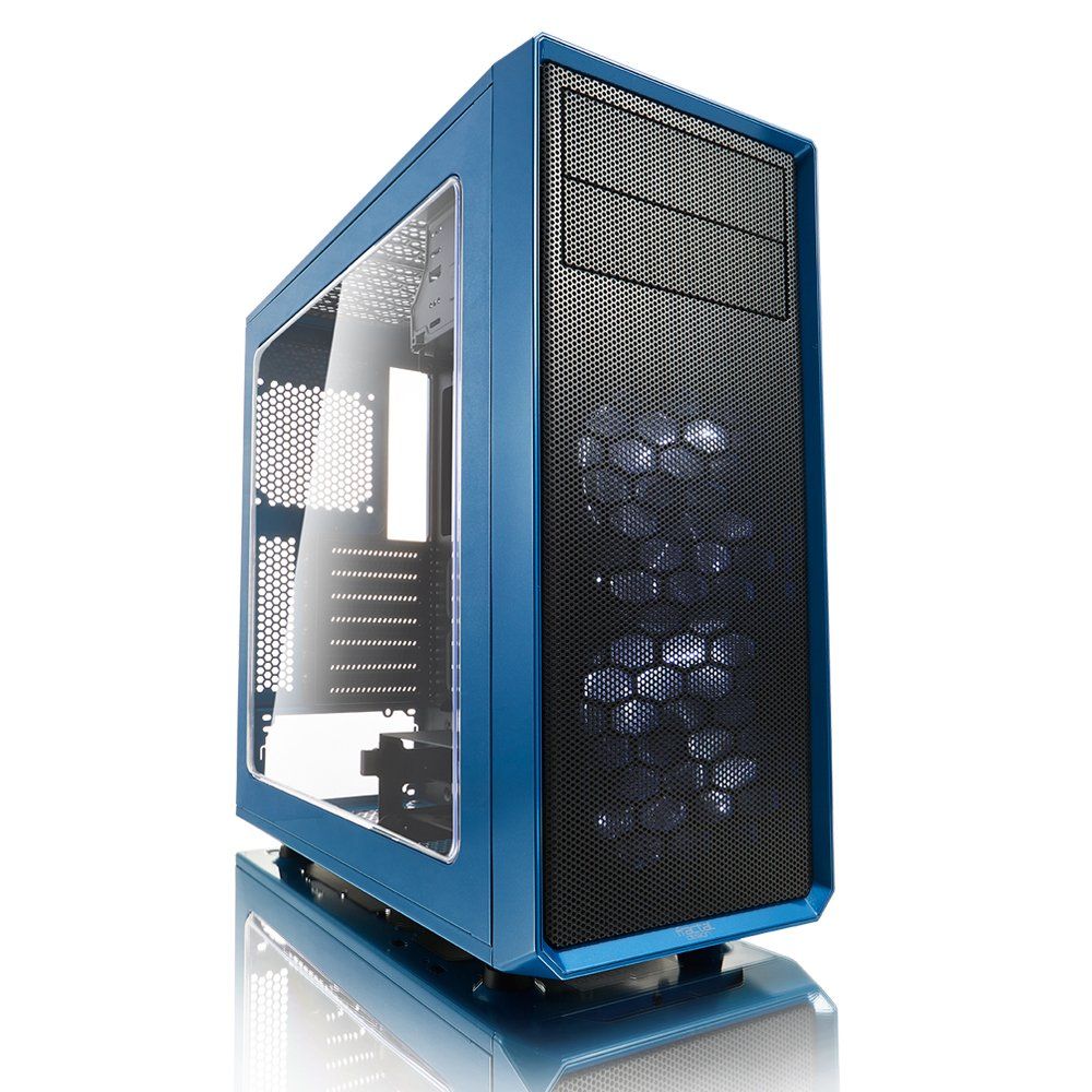 Fractal Design Focus G Midi Tower Black. Blue - Image 1