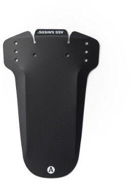 Ass Savers Mudder Regular Front Mudguard - Black