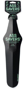 Ass Savers Regular Rear Mudguard - Black - Image 1
