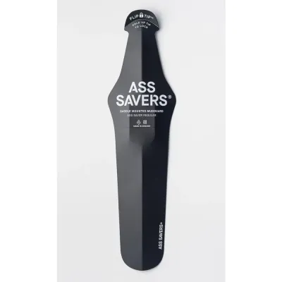 Ass Savers Regular Rear Mudguard - Black - Thumbnail 2
