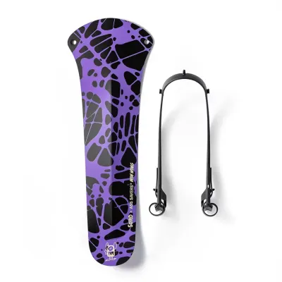 Ass Savers Win Wing 2 Gravel Rear Mudguard - Squid - Thumbnail 2