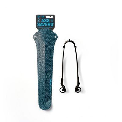 Ass Savers Win Wing 2 Road Rear Mudguard - Blue Dots