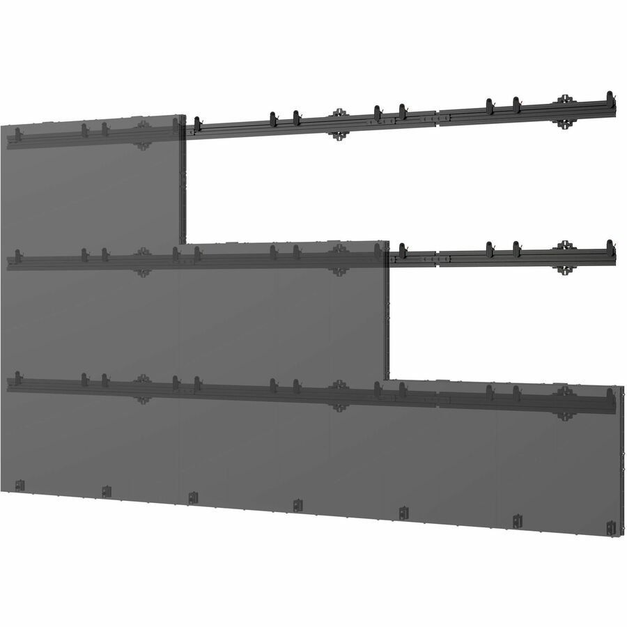 Peerless LEDUNVS-6X6 signage display mount 68.6 cm (27") Black - Image 1