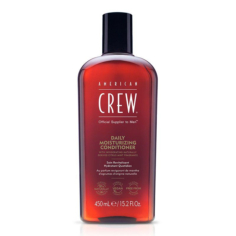 American Crew Men's Daily Moisturizing Conditioner 450ml in Burgundy - Image 1