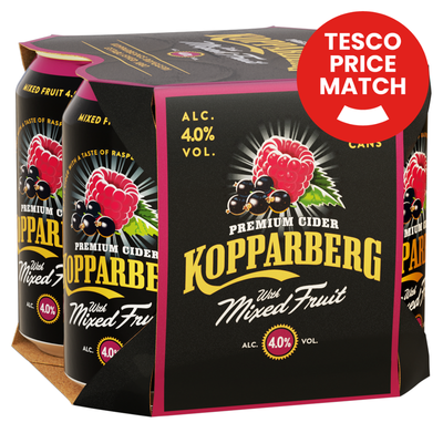 Kopparberg Premium Cider with Mixed Fruit 4 x 330ml - Thumbnail 2