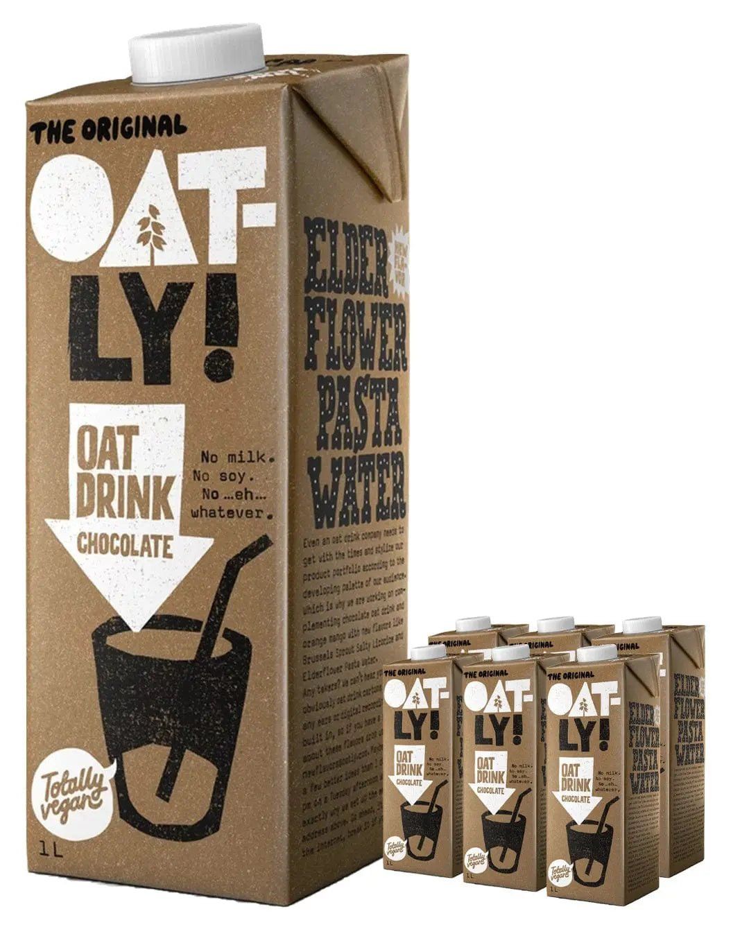 Oatly Oat Drink Chocolate Multipack, 6 x 1 L - Image 1
