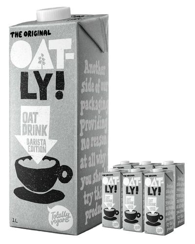 Oatly Oat Drink Barista Edition Multipack, 6 x 1 L