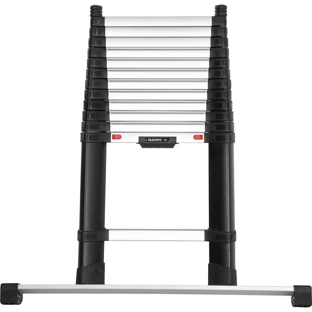 Telesteps 72241-681 Prime Line Telescopic Ladder With Stabiliser Bar 4.1M - Image 1