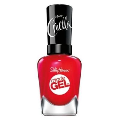 Sally Hansen Miracle Gel Nail Polish Cruella Red Eye 439 14.7ml
