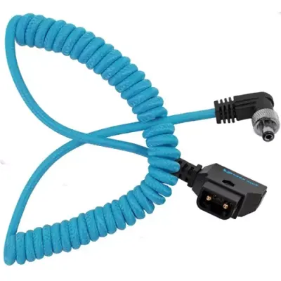 Kondor Blue KB-DCTAP-2.1LOCK camera cable 0.8 m Black. Blue - Thumbnail 2