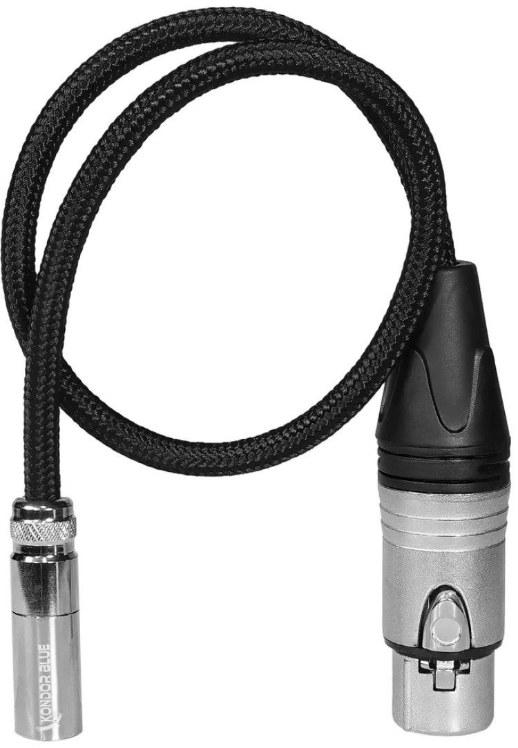 Kondor Blue KB-TA4MN-16 audio cable 4 m mini XLR (3-pin) XLR (3-pin) B - Image 1