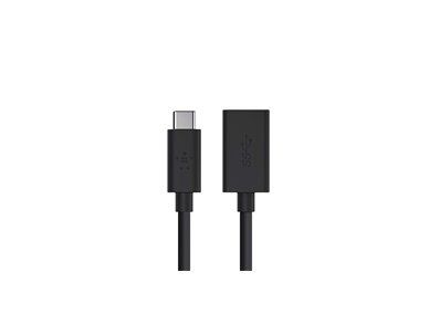 Belkin F2CU036btBLK USB cable USB 3.2 Gen 1 (3.1 Gen 1) USB C USB A Black - Image 1