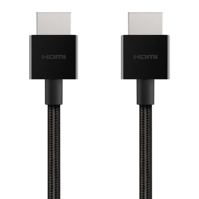 BELKIN Braided AV10176BT2M-BLK High Speed HDMI Cable - 2 m