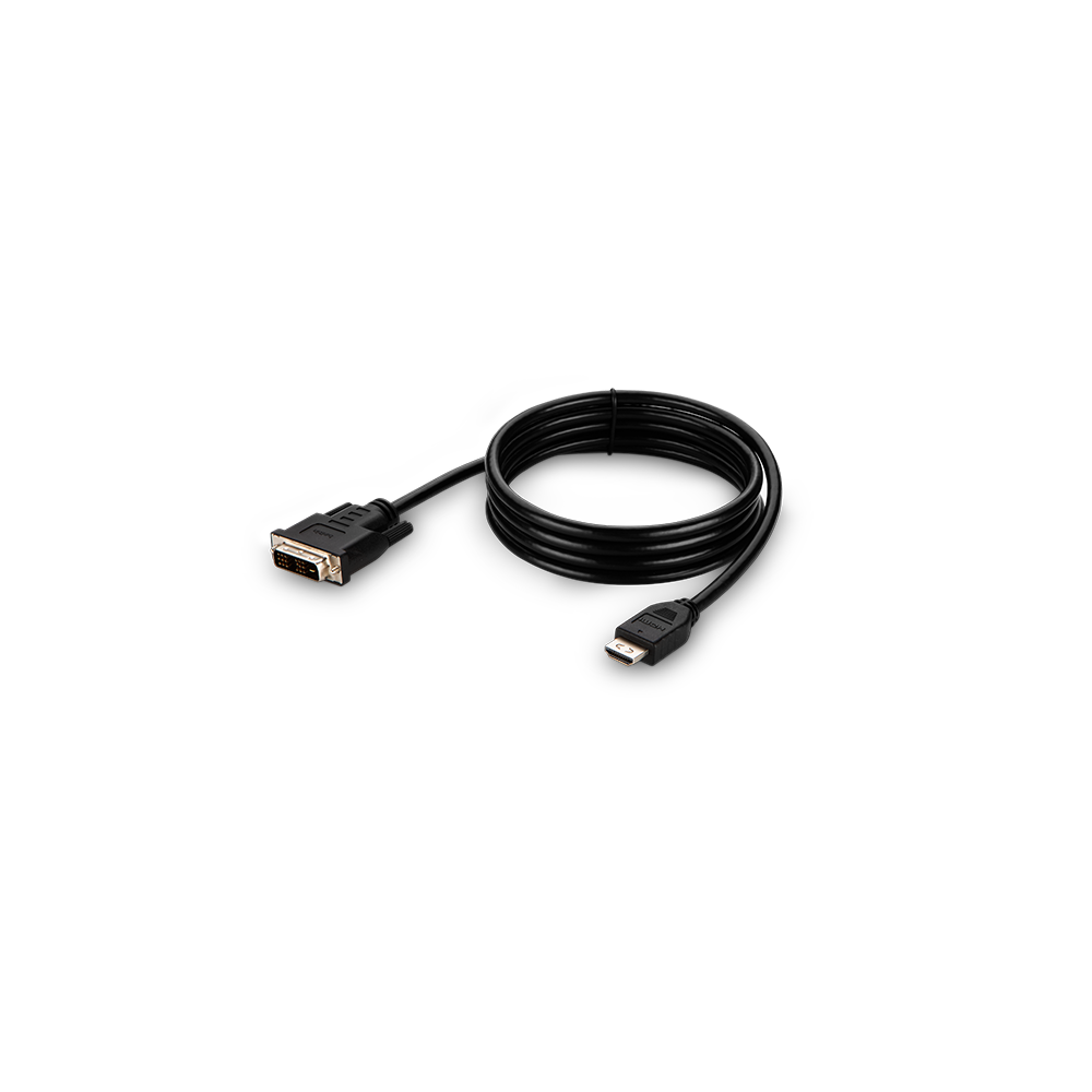 Belkin F1DN1VCBL-DH6T video cable adapter 1.8 m HDMI Type A (Standard) DVI Black - Image 1