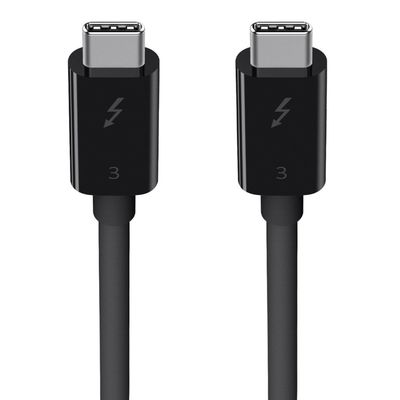 Belkin F2CD084bt0.8MBK 0.8 m 40 Gbit/s Black - Thumbnail 2