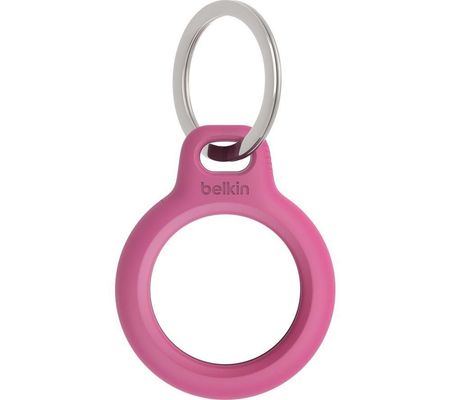 BELKIN Secure AirTag Keyring - Pink, Pink