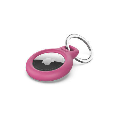 BELKIN Secure AirTag Keyring - Pink, Pink - Thumbnail 2