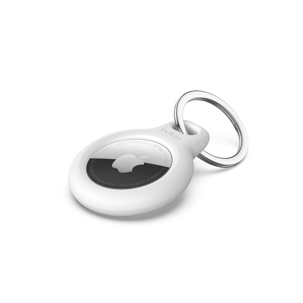 BELKIN Secure AirTag Keyring - White, White - Image 1