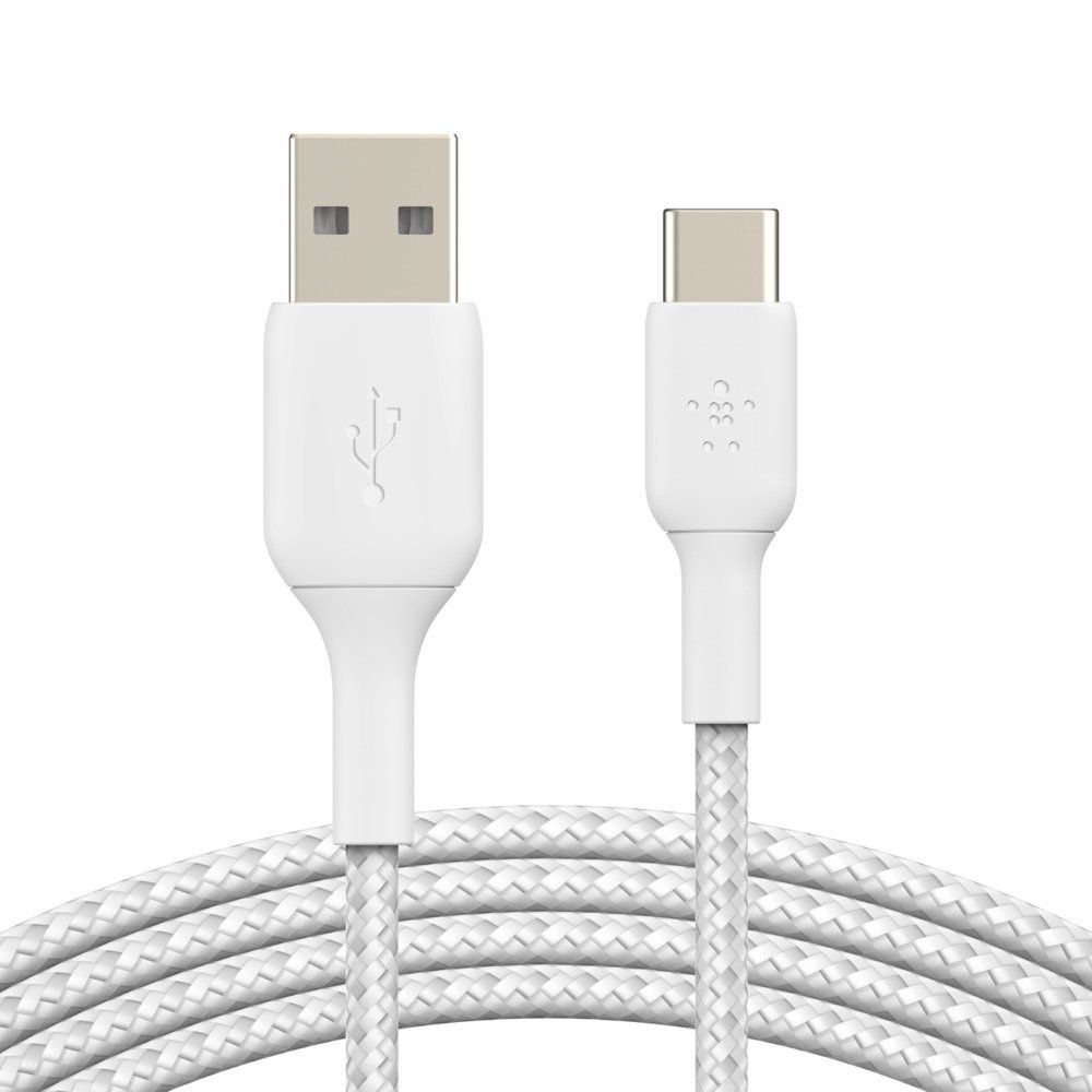 Belkin BoostCharge USB cable 2 m USB A USB C White - Image 1