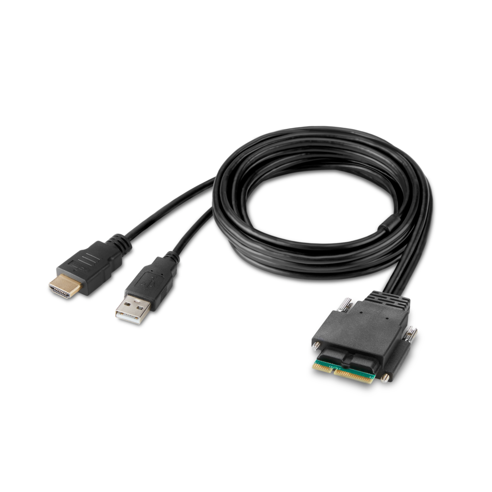 Belkin F1DN1MOD-HC-H06 KVM cable Black 1.8 m - Image 1