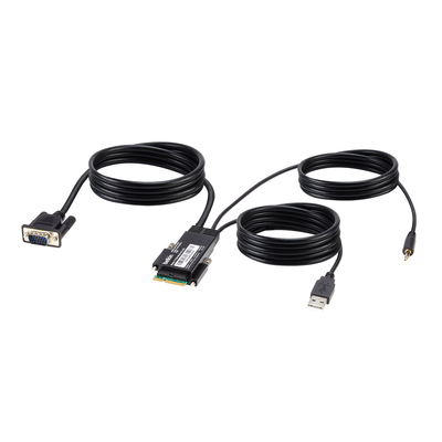 Belkin F1DN1MOD-HC-V06 KVM cable Black 1.8 m - Thumbnail 2