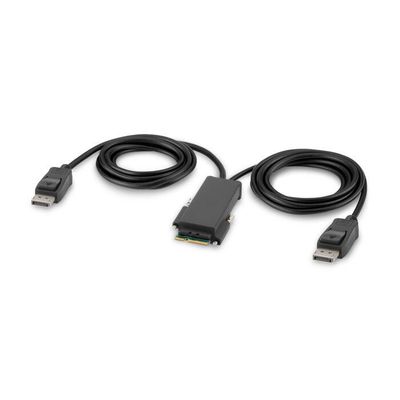 Belkin F1DN2MOD-CC-P03 KVM cable Black 0.9 m - Thumbnail 2