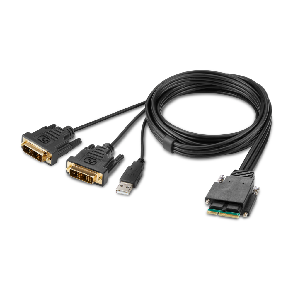 Belkin F1DN2MOD-HC-D06 KVM cable Black 1.8 m - Image 1