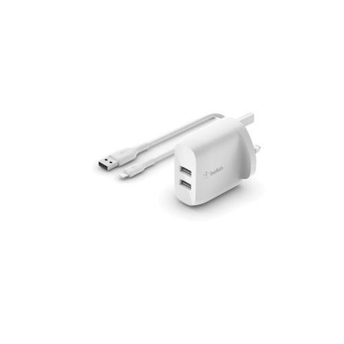 Belkin WCD001MY1MWH mobile device charger Universal White AC Indoor - Image 1
