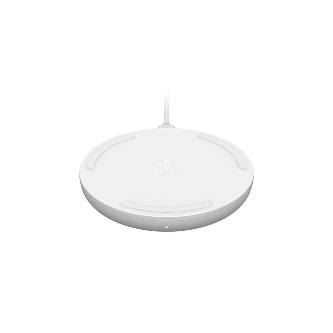 Belkin WIA001BTWH mobile device charger Telephone White AC Wireless charging Fast charging Auto - Image 1