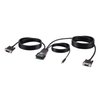 Belkin F1DN2MOD-CC-V06 KVM cable Black 1.8 m - Thumbnail 2