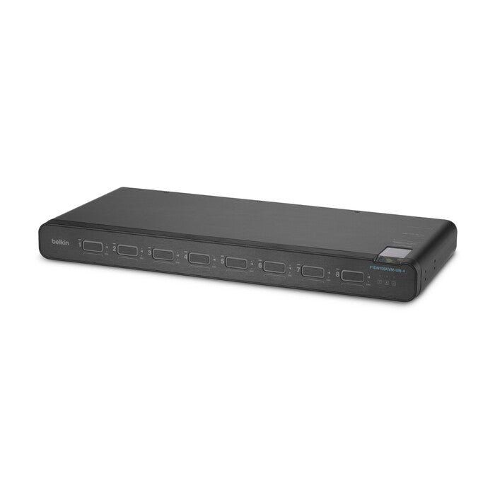 Belkin F1DN108KVM-UN-4 KVM switch Rack mounting Black - Image 1
