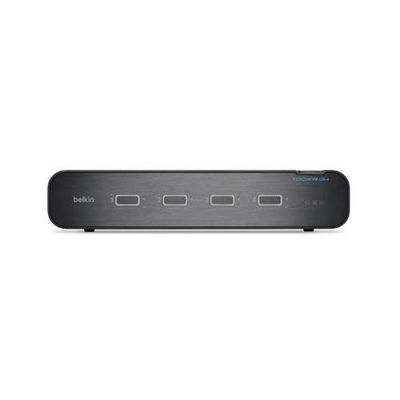 Belkin F1DN204KVM-UN-4 KVM switch Rack mounting Black
