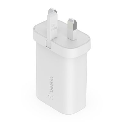 Belkin WCA004myWH Smartphone, Tablet White AC Fast charging Indoor - Thumbnail 2