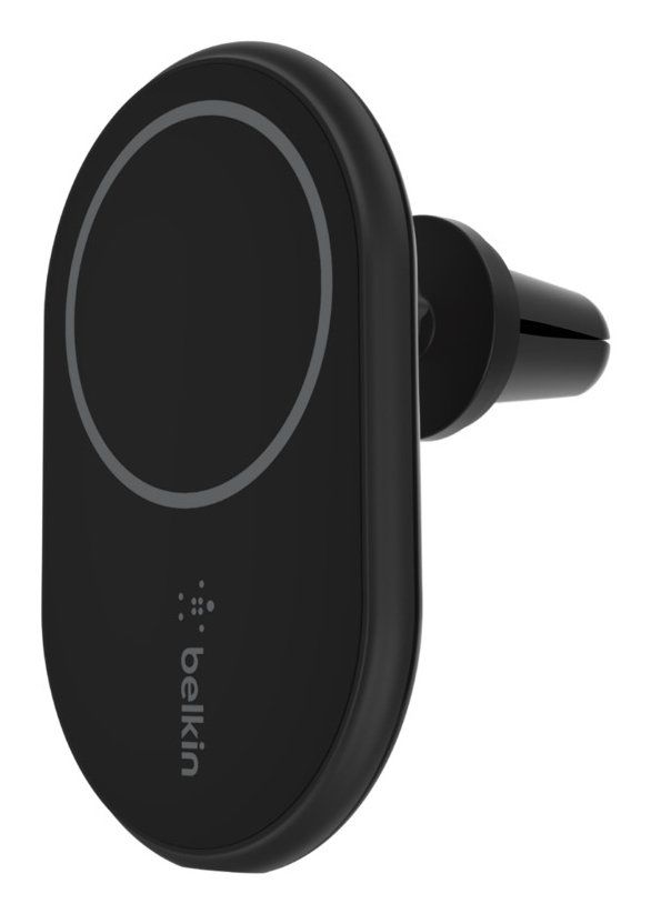 BELKIN WIC004btBK MagSafe Compatible Wireless Vent Mount Charger, Black - Image 1