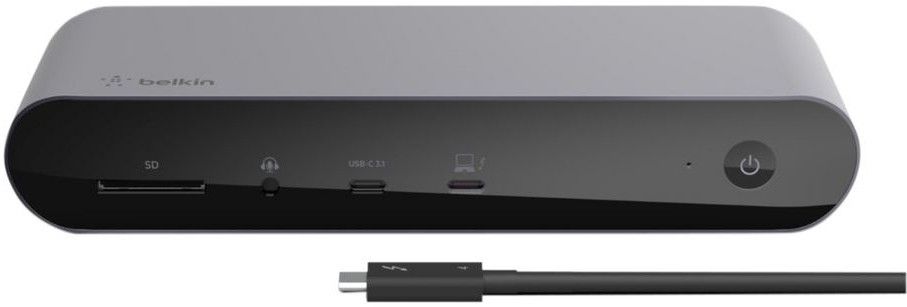 Belkin Thunderbolt 4 Dock Pro Wired Black - Image 1