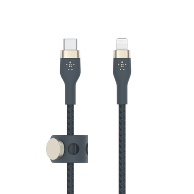 Belkin CAA011BT1MBL lightning cable 1 m Blue - Thumbnail 2