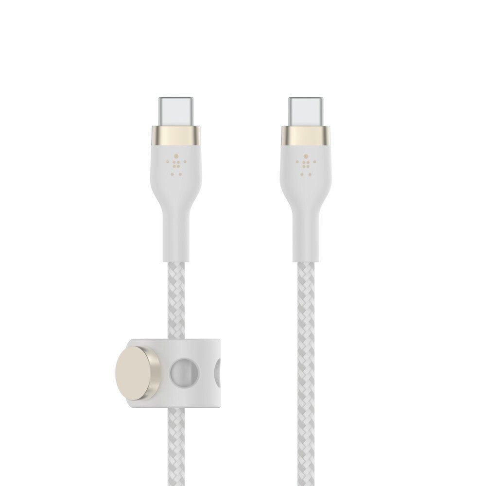 Belkin BOOST↑CHARGE PRO Flex USB cable 1 m USB 2.0 USB C White - Image 1