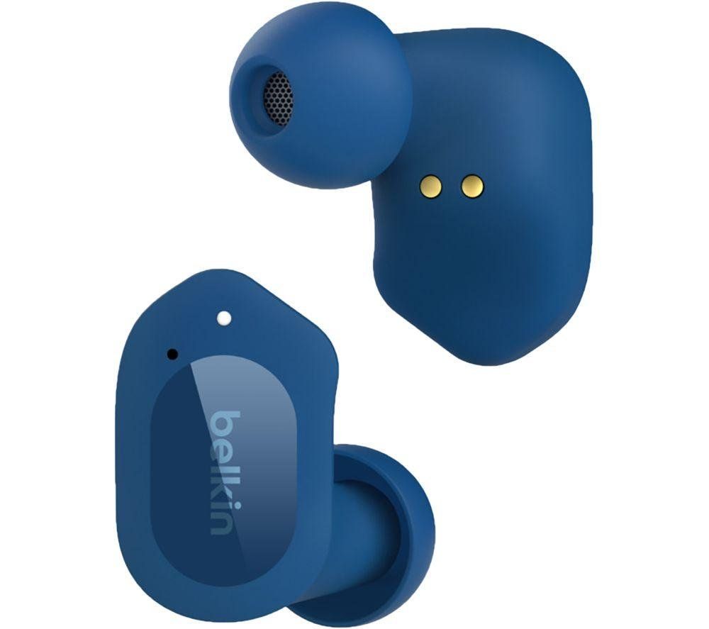BELKIN SoundForm Play Wireless Bluetooth Earbuds - Blue, Blue - Image 1