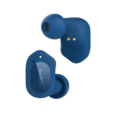 BELKIN SoundForm Play Wireless Bluetooth Earbuds - Blue, Blue - Thumbnail 2