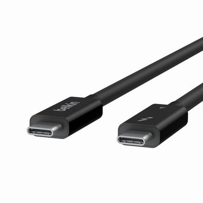 Belkin INZ003BT1MBK Thunderbolt cable 1 m 40 Gbit/s Black