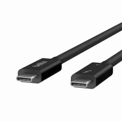 Belkin INZ003BT1MBK Thunderbolt cable 1 m 40 Gbit/s Black - Thumbnail 3