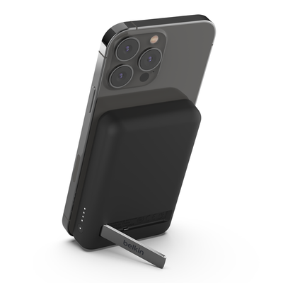 Belkin BoostCharge 5000 mAh Wireless charging Black - Thumbnail 4