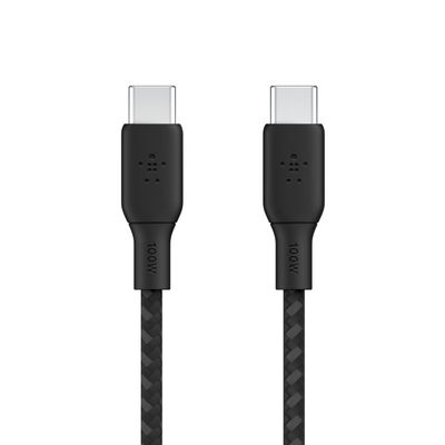 Belkin CAB014bt3MBK USB cable USB 2.0 3 m USB C Black - Thumbnail 2