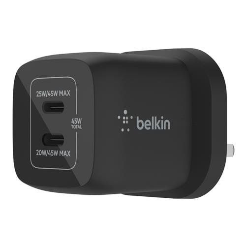 Belkin WCH011MYBK mobile device charger Universal Black AC Fast chargi - Image 1