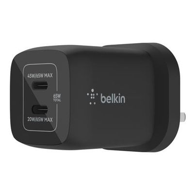 Belkin WCH013MYBK mobile device charger Universal Black AC Fast chargi