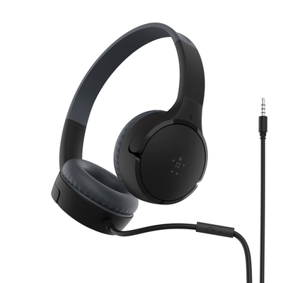 Belkin SoundForm Mini Wired On-Ear Headphones for Kids - Thumbnail 2