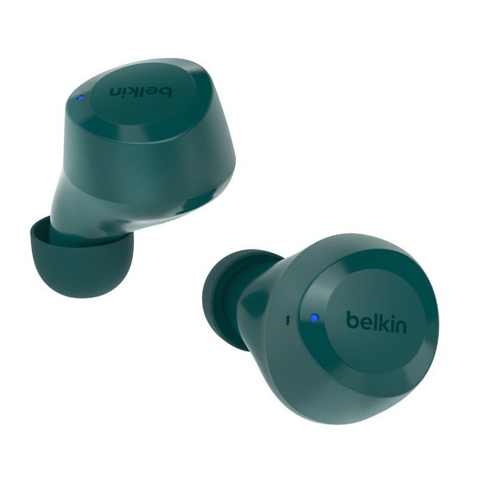 BELKIN SoundForm Bolt Wireless Bluetooth Earbuds - Teal, Green,Blue - Image 1