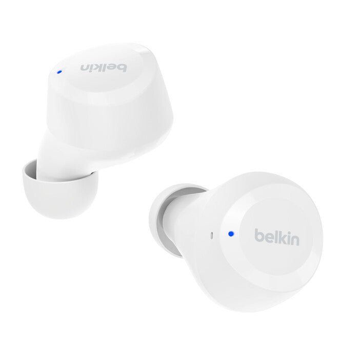BELKIN SoundForm Bolt Wireless Bluetooth Earbuds - White, White - Image 1